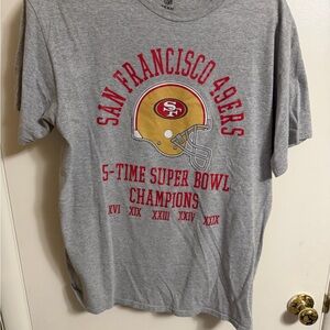 NFL San Francisco 49ers Gray Champion Tee